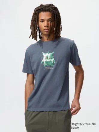 T-shirt grafica Pokamon Ut da uomo