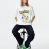 T-shirt grafica Pokamon Ut da uomo T-shirt grafica Pokamon Ut da uomo