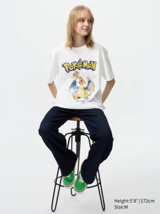 T-shirt grafica Pokamon Ut da uomo