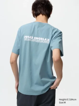 T-shirt grafica Pokamon Ut da uomo