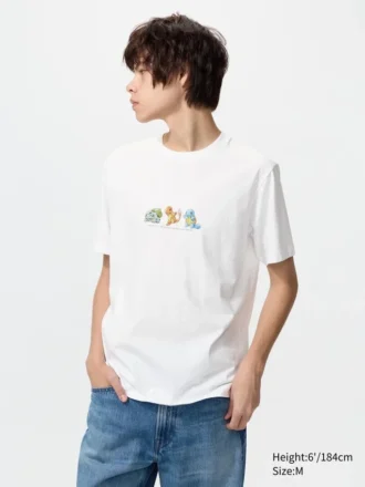 T-shirt grafica Pokamon Ut da uomo