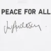 T-shirt grafica unisex Peace for All | JW ANDERSON T-shirt grafica unisex Peace for All | JW ANDERSON