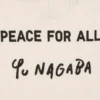 T-shirt grafica unisex Peace for All | Yu Nagaba T-shirt grafica unisex Peace for All | Yu Nagaba