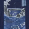 T-shirt grafica unisex Ukiyo-E Blue UT T-shirt grafica unisex Ukiyo-E Blue UT