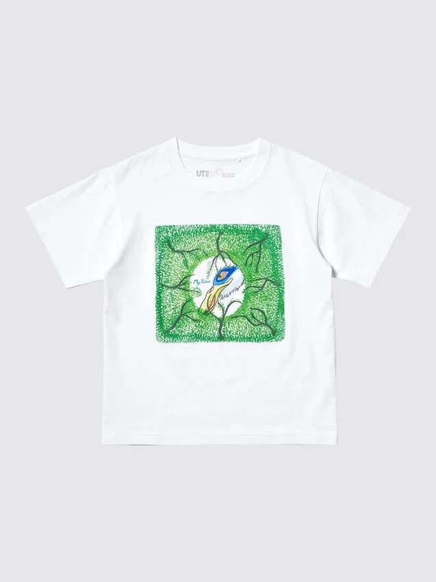 T-shirt grafica UT per bambini Studio Ghibli | Il ragazzo e l’airone T-shirt grafica UT per bambini Studio Ghibli | Il ragazzo e l’airone
