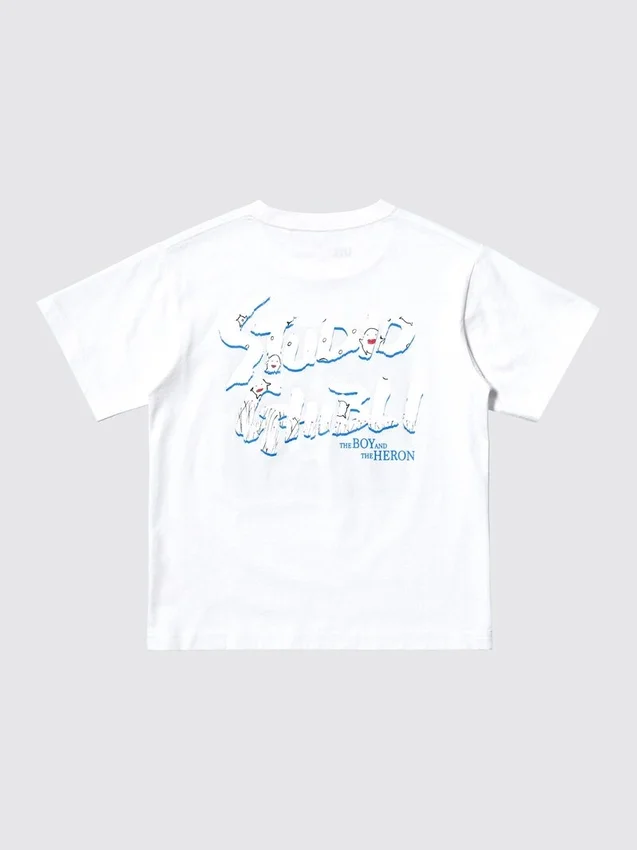 T-shirt grafica UT per bambini Studio Ghibli | Il ragazzo e l’airone T-shirt grafica UT per bambini Studio Ghibli | Il ragazzo e l’airone