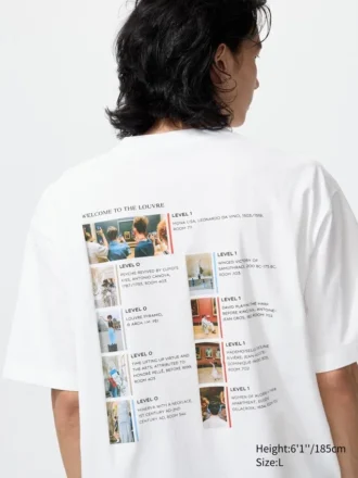 T-shirt grafico unisex The Louvre UT