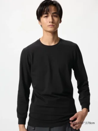 T-shirt HEATTECH in cotone da uomo | Extra calda