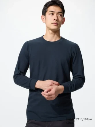 T-shirt HEATTECH in cotone da uomo | Extra calda