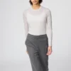 T-shirt HEATTECH in misto cashmere da donna | Extra calda T-shirt HEATTECH in misto cashmere da donna | Extra calda