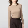 T-shirt HEATTECH in misto cashmere da donna | Extra calda T-shirt HEATTECH in misto cashmere da donna | Extra calda