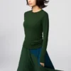 T-shirt HEATTECH in misto cashmere da donna | Extra calda T-shirt HEATTECH in misto cashmere da donna | Extra calda