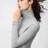 T-shirt HEATTECH in misto cashmere da donna | Extra calda | Dolcevita T-shirt HEATTECH in misto cashmere da donna | Extra calda | Dolcevita