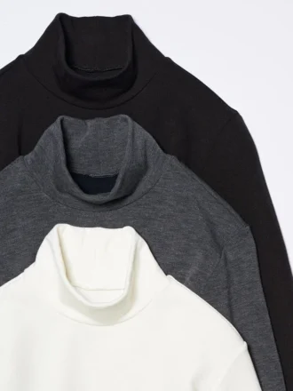 T-shirt HEATTECH Ultra Warm da donna | Collo alto