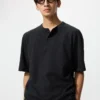 T-shirt Henley Dry Waffle da uomo