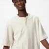T-shirt Henley Dry Waffle da uomo