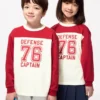 T-shirt in cotone AIRism a manica lunga per bambini | Grafica T-shirt in cotone AIRism a manica lunga per bambini | Grafica