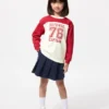 T-shirt in cotone AIRism a manica lunga per bambini | Grafica T-shirt in cotone AIRism a manica lunga per bambini | Grafica