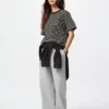 T-shirt in cotone AIRism da donna | A righe T-shirt in cotone AIRism da donna | A righe