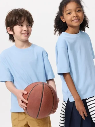 T-shirt in cotone AIRism per bambini T-shirt in cotone AIRism per bambini