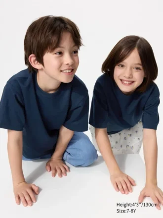 T-shirt in cotone AIRism per bambini T-shirt in cotone AIRism per bambini