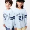 T-shirt in cotone AIRism per bambini | Maglie a manica lunga
