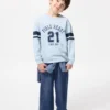 T-shirt in cotone AIRism per bambini | Maglie a manica lunga