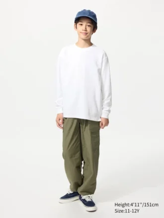 T-shirt in cotone AIRism per bambini | Maglie a manica lunga