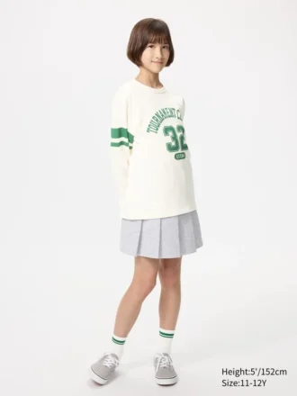 T-shirt in cotone AIRism per bambini | Maglie a manica lunga | Grafica