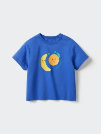 T-shirt in cotone Baby AIRism | Stampata