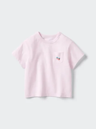 T-shirt in cotone Baby Baby AIRism | Patch