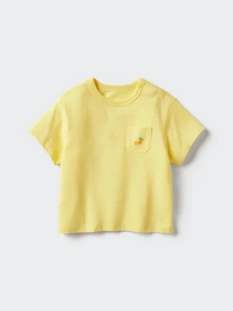 T-shirt in cotone Baby Baby AIRism | Patch
