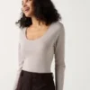 T-shirt in cotone HEATTECH da donna | Extra calda | Scollo rotondo T-shirt in cotone HEATTECH da donna | Extra calda | Scollo rotondo