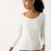 T-shirt in cotone HEATTECH da donna | Extra calda | Scollo rotondo T-shirt in cotone HEATTECH da donna | Extra calda | Scollo rotondo
