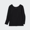 T-shirt in cotone HEATTECH da donna | Extra calda | Scollo rotondo T-shirt in cotone HEATTECH da donna | Extra calda | Scollo rotondo