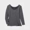 T-shirt in cotone HEATTECH da donna | Extra calda | Scollo rotondo T-shirt in cotone HEATTECH da donna | Extra calda | Scollo rotondo