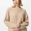T-shirt in morbido pile lavorato a maglia da donna | Maglie a manica lunga T-shirt in morbido pile lavorato a maglia da donna | Maglie a manica lunga