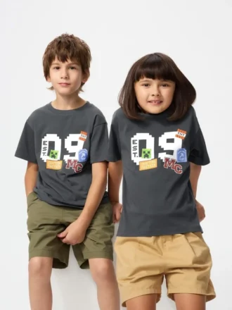 T-shirt Minecraft UT per bambini
