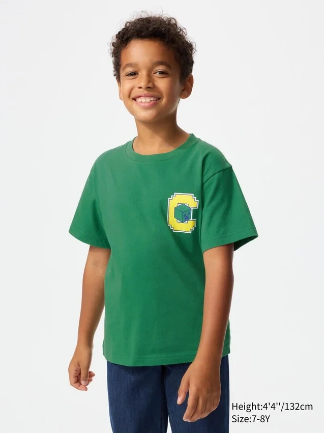 T-shirt Minecraft UT per bambini T-shirt Minecraft UT per bambini
