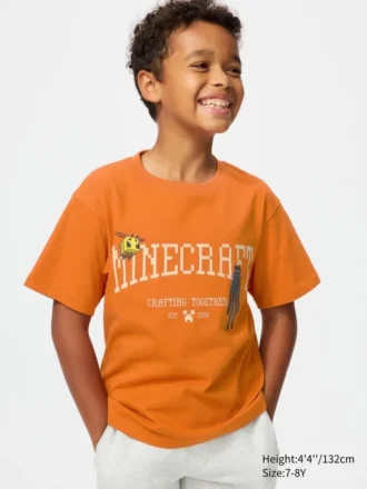 T-shirt Minecraft UT per bambini