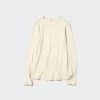 T-shirt morbida a costine da donna | Maglie a manica lunga T-shirt morbida a costine da donna | Maglie a manica lunga