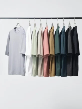 T-shirt oversize unisex in cotone AIRism | Maniche a tre quarti
