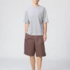 T-shirt oversize unisex in cotone AIRism | Maniche a tre quarti T-shirt oversize unisex in cotone AIRism | Maniche a tre quarti