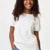 T-shirt per bambini con maniche a sbuffo | Arricciature T-shirt per bambini con maniche a sbuffo | Arricciature