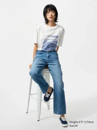 t shirt unisex blu con motivo ukiyo e ut 2 3 330x440 - T-shirt unisex blu con motivo Ukiyo-E UT