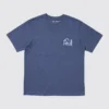 T-shirt unisex blu con motivo Ukiyo-E UT T-shirt unisex blu con motivo Ukiyo-E UT