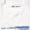 T-shirt unisex blu con motivo Ukiyo-E UT T-shirt unisex blu con motivo Ukiyo-E UT