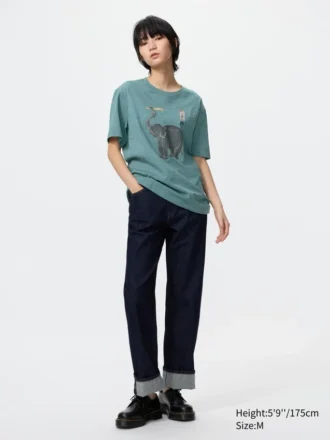 T-shirt unisex con animali Ukiyo-E UT