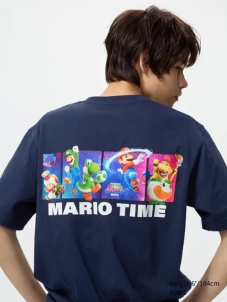 T-shirt unisex con stampa grafica del film Super Mario Galaxy T-shirt unisex con stampa grafica del film Super Mario Galaxy