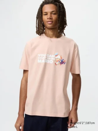T-shirt unisex con stampa grafica del film Super Mario Galaxy UT